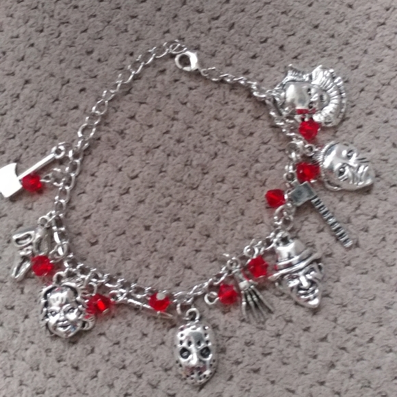New Halloween horror villian charm bracelet - Picture 3 of 3